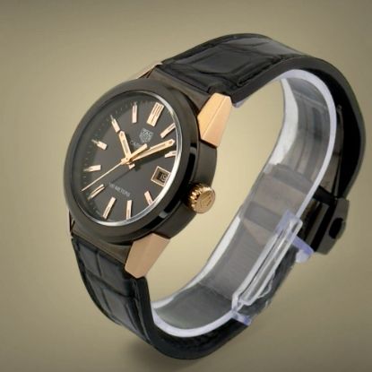 Picture of Tag Heuer Carrera 36mm Black PVD Coated Case with Rose Gold Accents 
