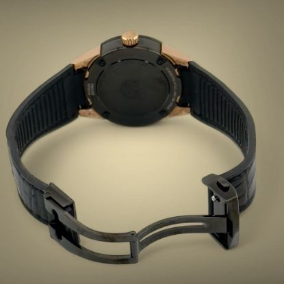 Picture of Tag Heuer Carrera 36mm Black PVD Coated Case with Rose Gold Accents 