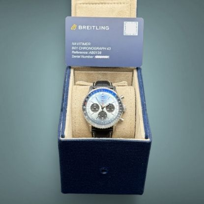 Picture of Breitling AB0138 Ice-Blue Dial