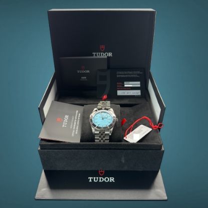 Picture of Tudor Black Bay 54 Lagoon Blue