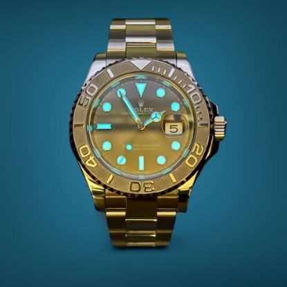 Picture of Rolex Yacht-Master 116622 Rhodium Dial