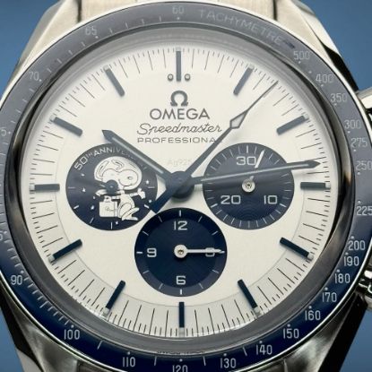 Picture of Omega Speedmaster “Silver Snoopy Award” 50th Anniversary on Bracelet