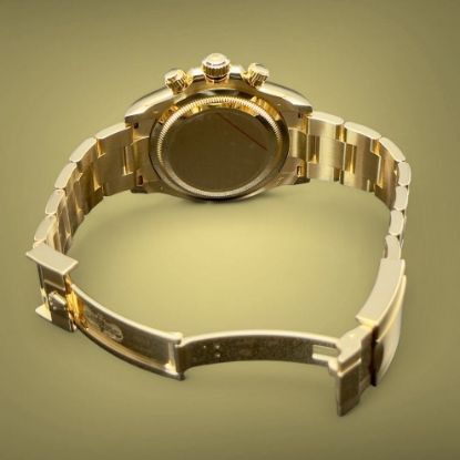 Picture of 18k Gold Rolex Daytona with White Dial 126508