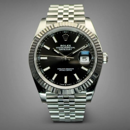 Picture of 2024 Rolex Datejust 126334 Black Dial with Jubilee Bracelet