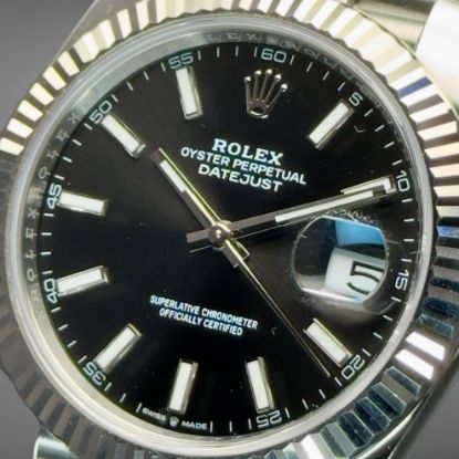 Picture of 2024 Rolex Datejust 126334 Black Dial with Jubilee Bracelet