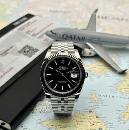 Picture of 2024 Rolex Datejust 126334 Black Dial with Jubilee Bracelet