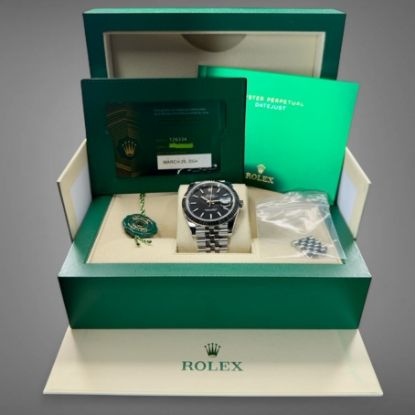 Picture of 2024 Rolex Datejust 126334 Black Dial with Jubilee Bracelet