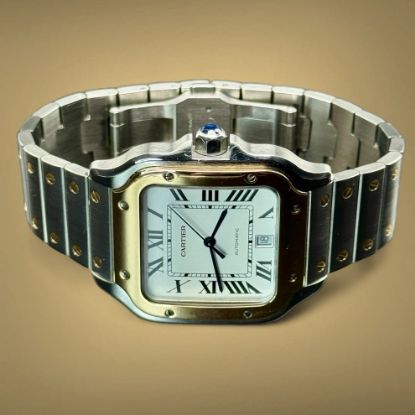 Picture of Cartier Santos W2SA0009 Two-Tone Bracelet 