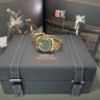 Picture of Omega Speedmaster Moonwatch Green Dial in Sedna Gold