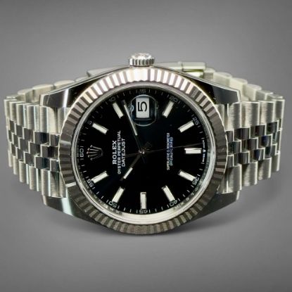 Picture of 2019 Rolex Datejust 126334 Black Dial with Jubilee Bracelet