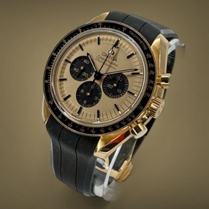 Picture of Omega Speedmaster Moonwatch – Moonshine™ Gold, Black Bezel