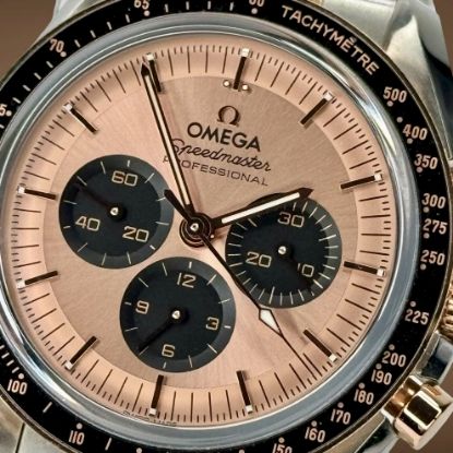 Picture of Omega Speedmaster Moonwatch Professional Two-Tone Sedna Gold 