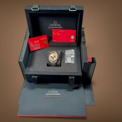 Picture of Omega Speedmaster Moonwatch Professional Two-Tone Sedna Gold 