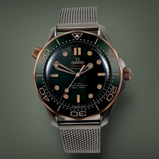 Picture of Omega Seamaster Diver 300M Bronze/Green
