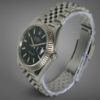 Picture of Rolex Datejust: Black Dial, Fluted Bezel, Jubilee Bracelet