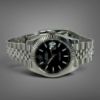 Picture of Rolex Datejust: Black Dial, Fluted Bezel, Jubilee Bracelet