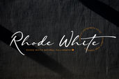 Rhode White 1