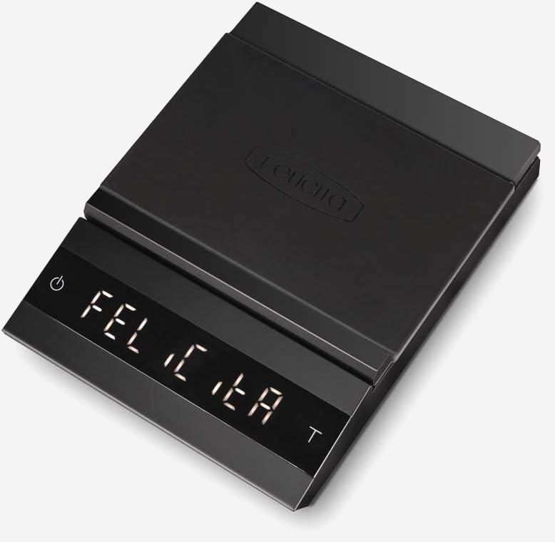 Весы Felicita Parallel с таймером для кофе, Bluetooth, 2-2000 г, точность 0.1 г, черные