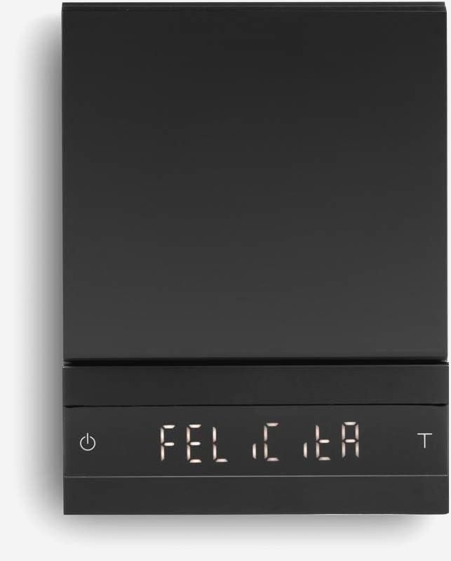 Весы Felicita Parallel с таймером для кофе, Bluetooth, 2-2000 г, точность 0.1 г, черные