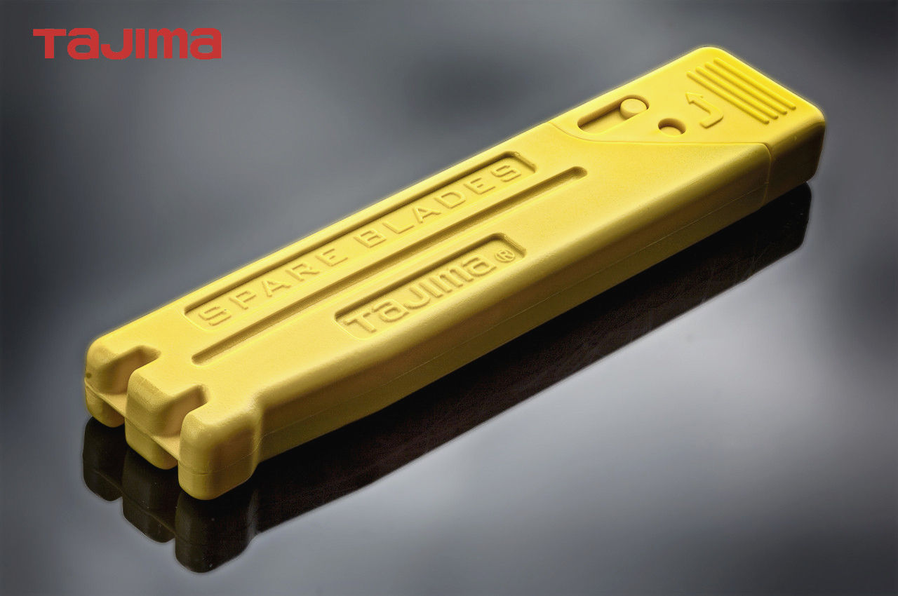 Лезвя TAJIMA 25 мм сегментні LB65H, 10 шт, для канцелярського ножа, вуглецева сталь