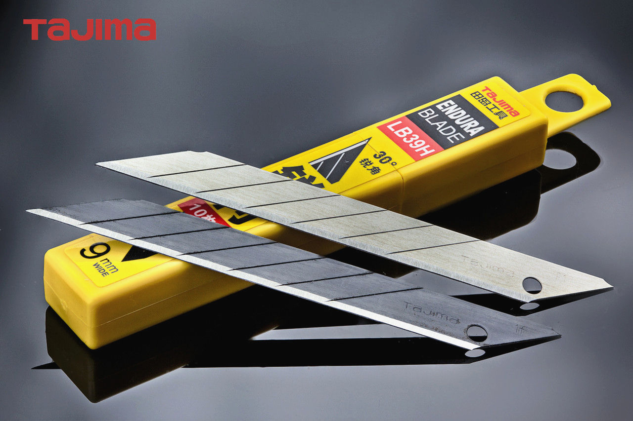 Лезвія TAJIMA 9 мм сегментні LB39H кут 30° (10 шт) для канцелярського ножа