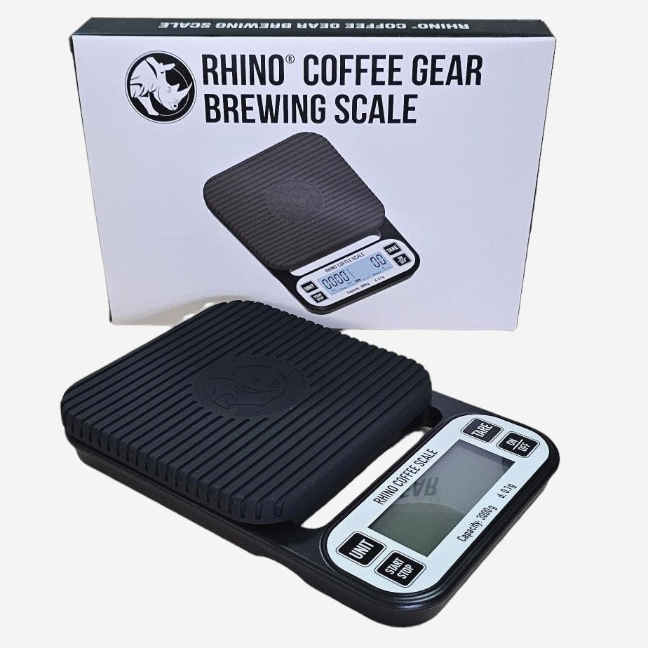 Весы Rhino Coffee Gear Brew 3KG/0.1g для кофе с таймером и автоотключением