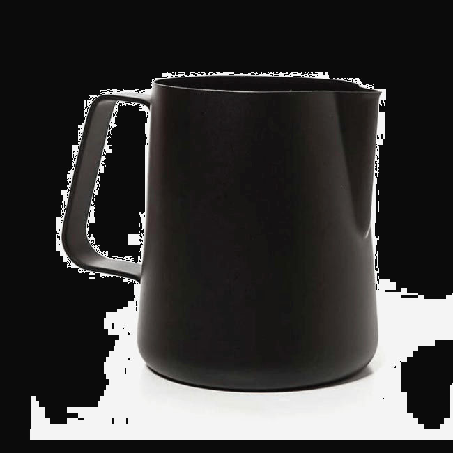 Питчер ILSA 300 мл, чорний молочник для латте-арту, тефлонове покриття