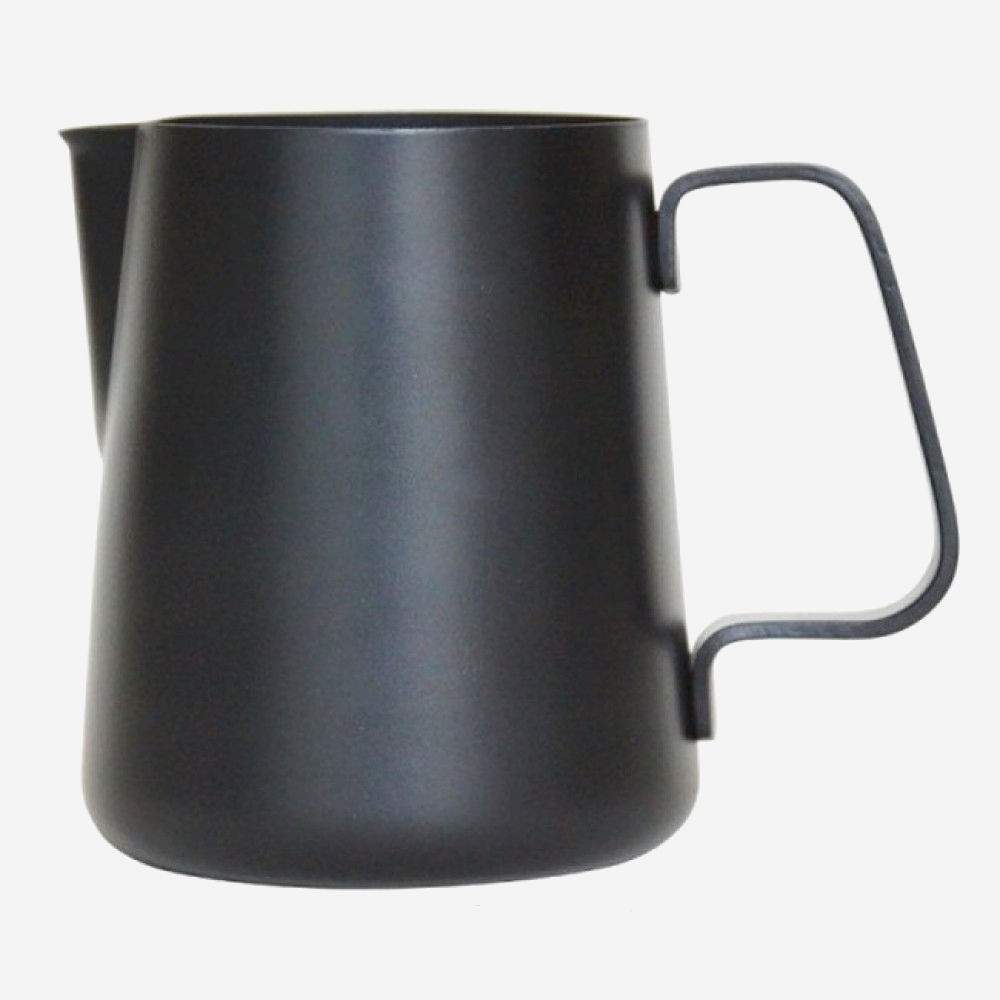 Питчер ILSA 800 мл чорний тефлоновий молочник для латте-арту