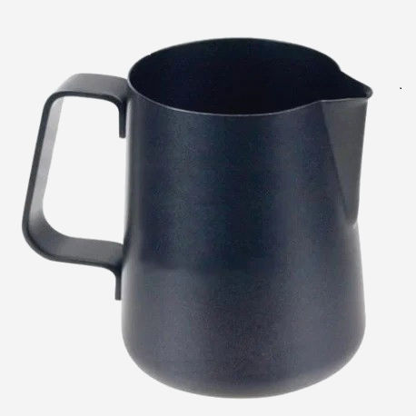 Питчер ILSA 800 мл чорний тефлоновий молочник для латте-арту