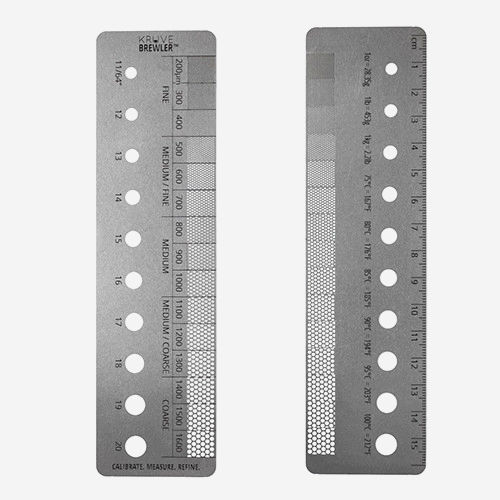 Kruve Sifter Base Набор сит для кофе 5 шт, калиброванные размеры 300-1400 мкм для идеального помола