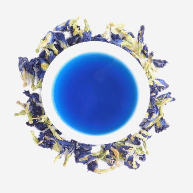 Синий чай Анчан 50 г (Butterfly Pea) - натуральный цветочный напиток с витаминами и антиоксидантами