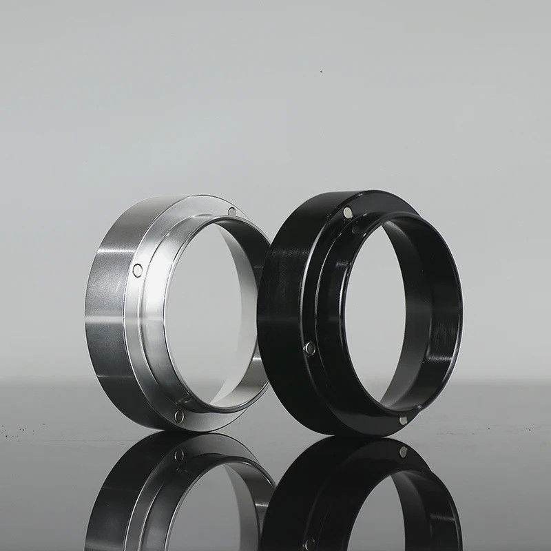 Кольцо Dosing Ring Black Ø 58 мм для дозирования кофе, предотвращает переполнение, удобно в использовании