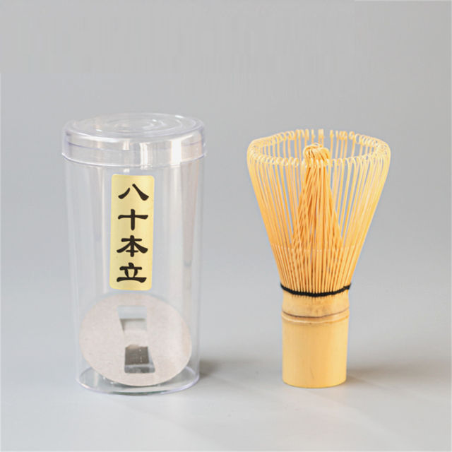 Венчик для матчу Chasen Bamboo 72 ворсинки, довжина 10,5 см, натуральний бамбук