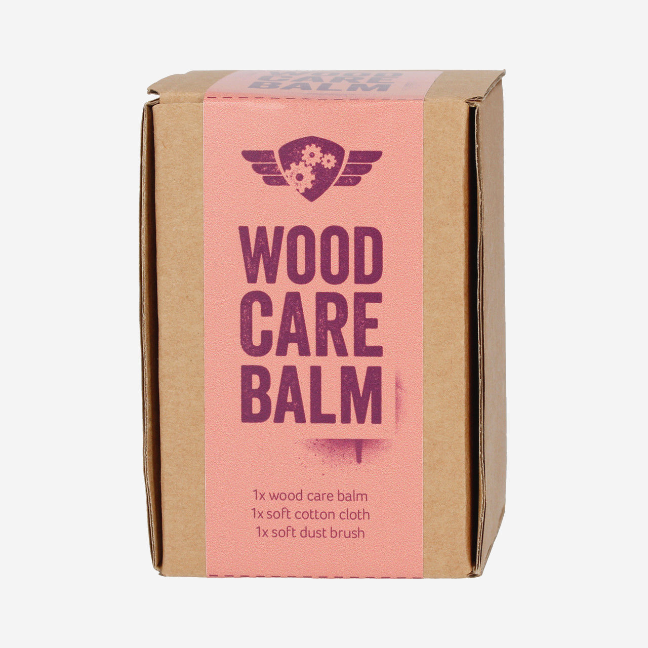 Набір для догляду за деревом Comandante: бальзам, щітка і серветки для кавомолки