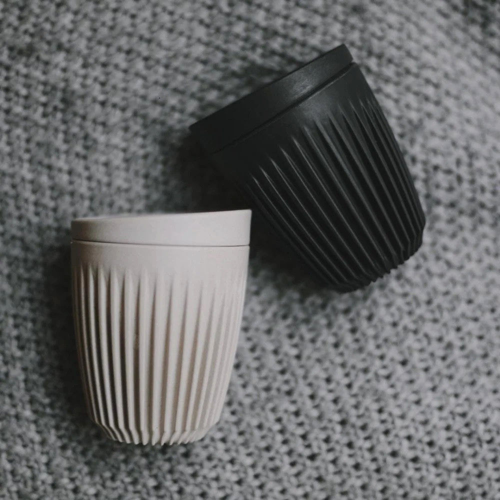 Термочашка Huskee Cup 236 мл з кришкою, BPA free, екологічна, для кави to go