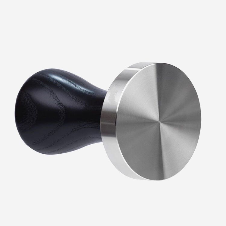 Темпер VD для DeLonghi 51 мм, черный, нержавеющая сталь, ясень, выбор цвета, классический аксессуар