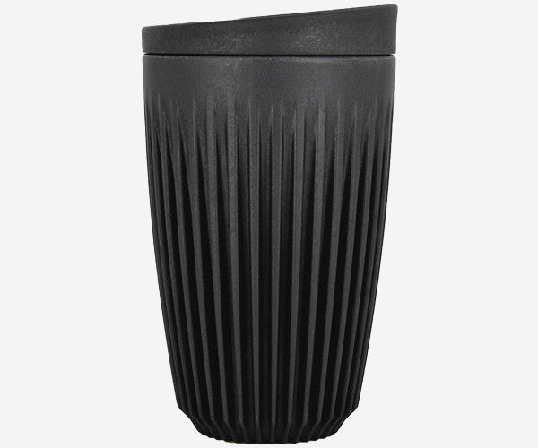 Термочашка Huskee 355 мл з кришкою, екологія, BPA free, Charcoal, для кави to go