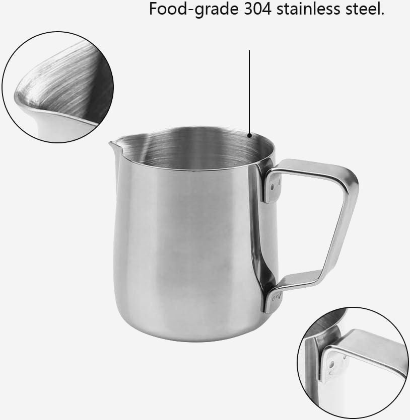 Джаг 150 мл для еспресо з нержавіючої сталі Jug Coffee Maker з носиком та ручкою