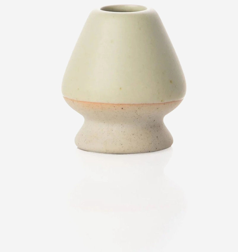 Кусенаоши Green Stone підставка для венчика Часен, 7x7.5 см, фарфор, для матча, миття в посудомийці
