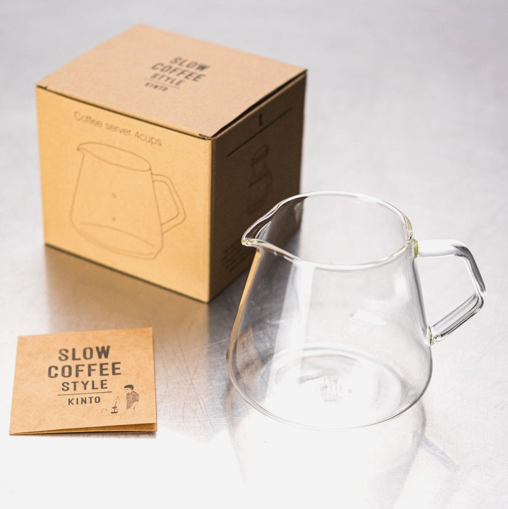 Сервер Kinto 300 мл із боросилікатного скла для кави Slow Coffee Style