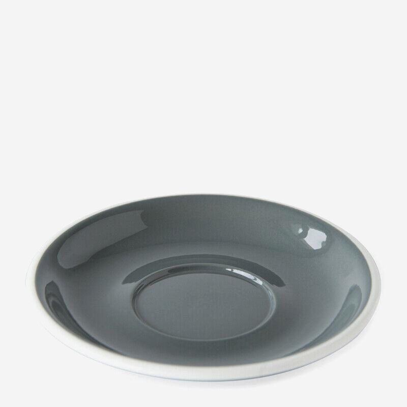 Чашка Acme Evolution Grey для латте 280 мл, фарфор, серый, комплект 2 шт.