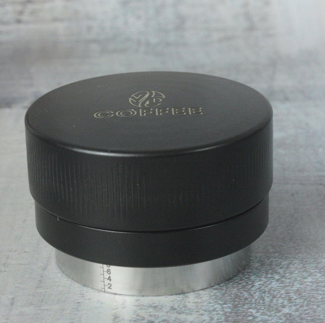 Пуш Темпер VD Standard Pro Ø 58 мм для кофе с регулировкой глубины 2-12 мм, черный