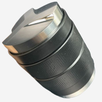 Пуш Темпер VD 2 в 1 для кофе Ø 57 мм, регулируемый, нержавеющая сталь, черный