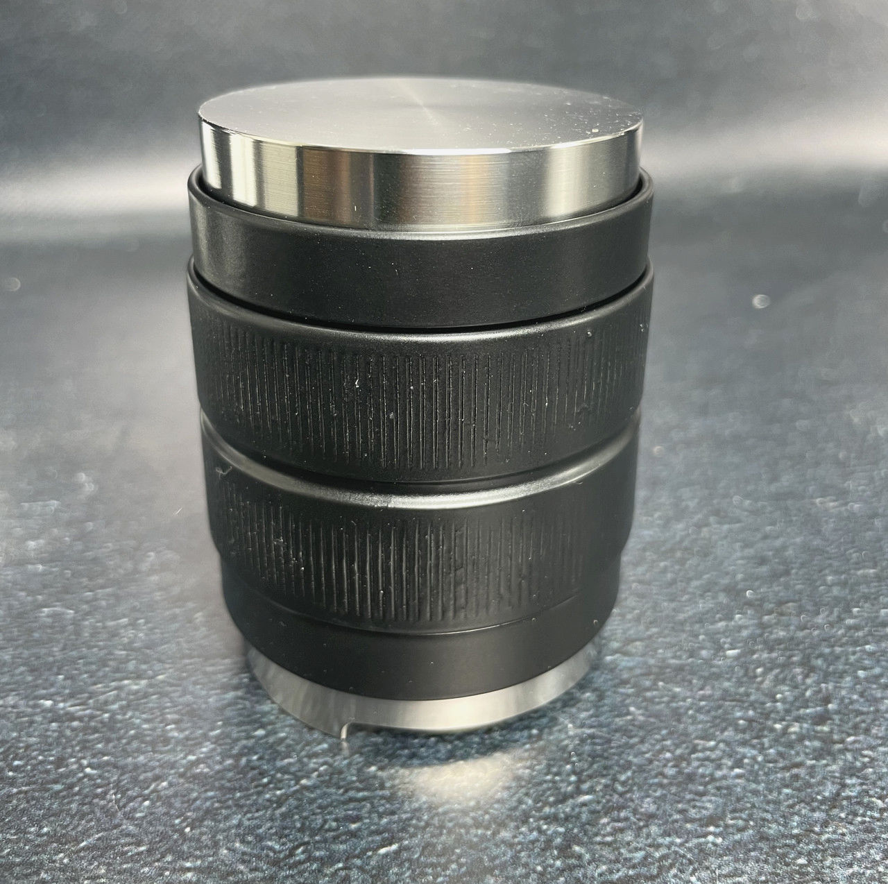 Пуш Темпер VD 2 в 1 для кофе Ø 57 мм, регулируемый, нержавеющая сталь, черный