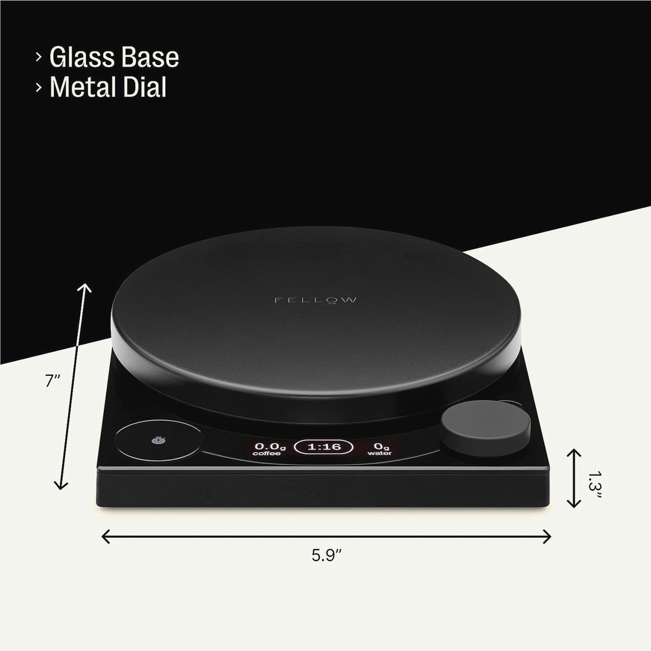 Весы Fellow Tally Pro Precision Scale для кофе, макс. 2500 г, OLED экран, USB-C, 0,1 г