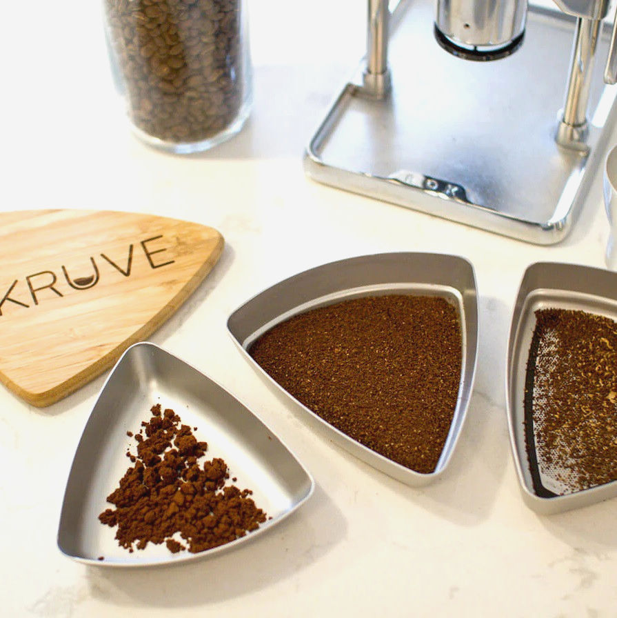 Kruve Sifter Plus BEAN Набор сит для кофе 15 сит, 10 для зерен и 5 для молотого кофе, серебристый