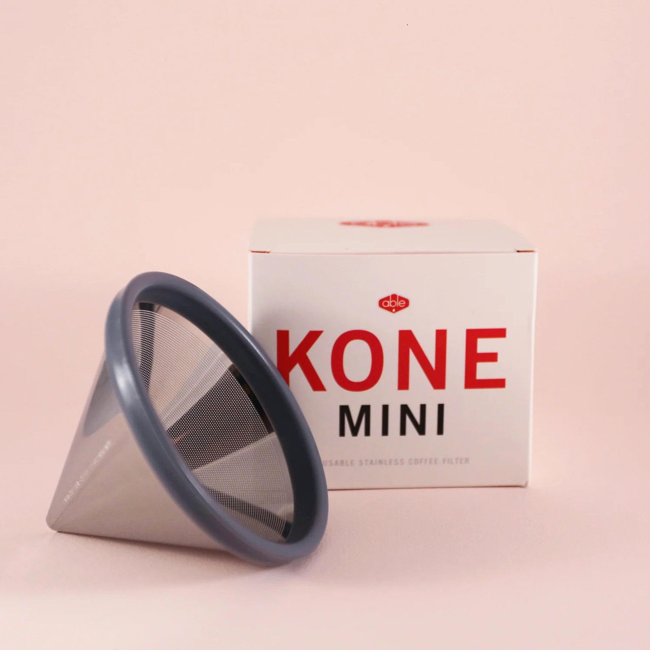 Фільтр Kone Mini USA для кави з нержавіючої сталі, 10,15 см, багаторазовий, для Харио V60