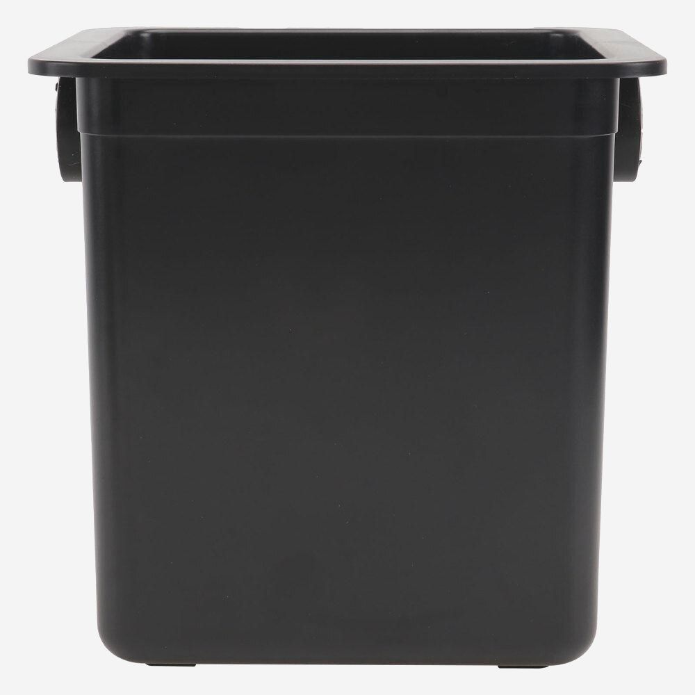 Нок-бокс Espresso Knock Box Small врезной черный для кофейных отходов 12.2x12.6 см