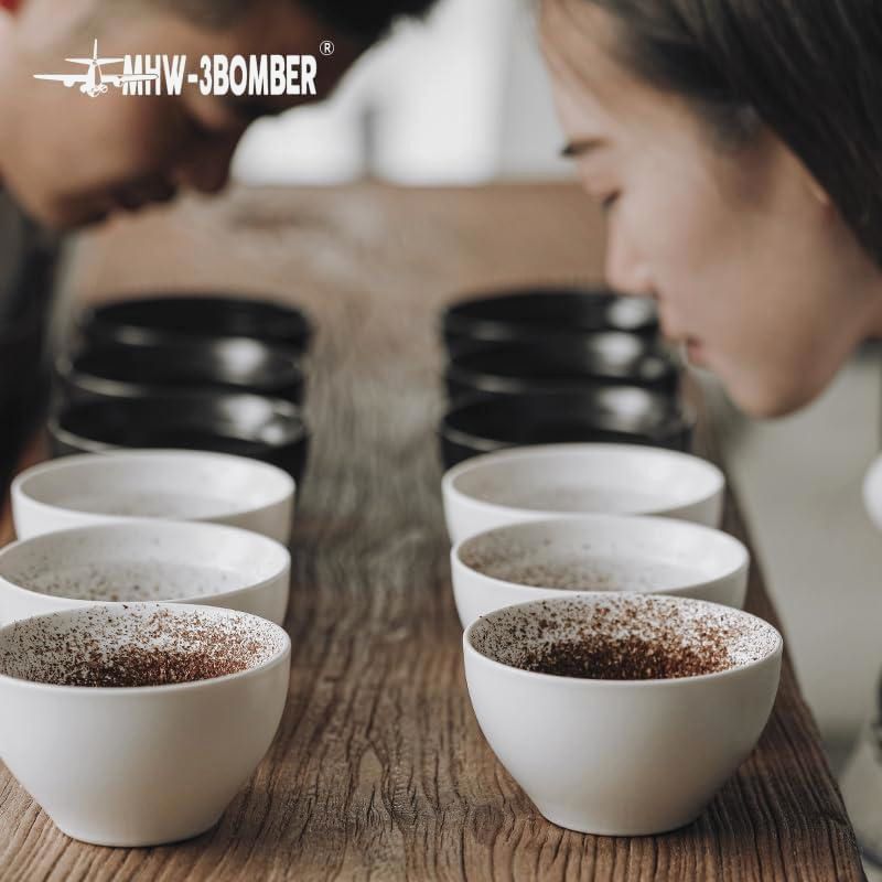 Чаша для каппинга кофе MHW-3Bomber 200 мл біла керамічна для дегустації кофе