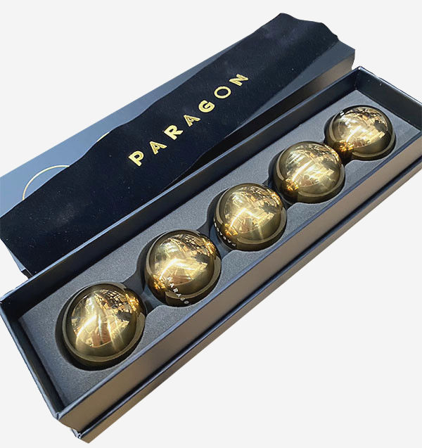 Nucleus Paragon 5 шт. Охлаждающие шарики для кофе из нержавеющей стали с титановым покрытием